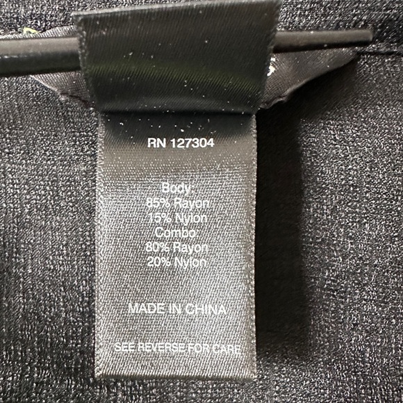 Ali Miles Lime Green Geometric Button-Up Shirt – Size Medium Unique Statement - Picture 4 of 6